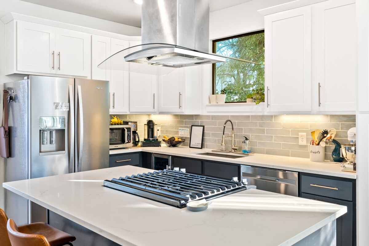 Photo 6 of Modern sanctuary with pool, firepit & BBQ! Perfect for remote work & families!