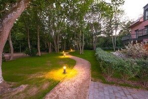 Overnatningsstedets område