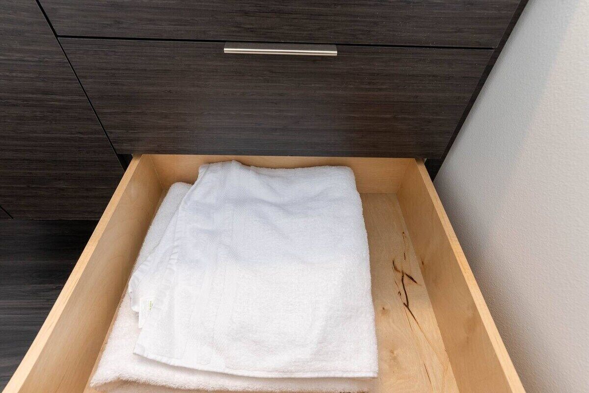 In Suite Washer-Drye · In Suite Washer-Dryer-King Bed-55 4K TV- Balcony
