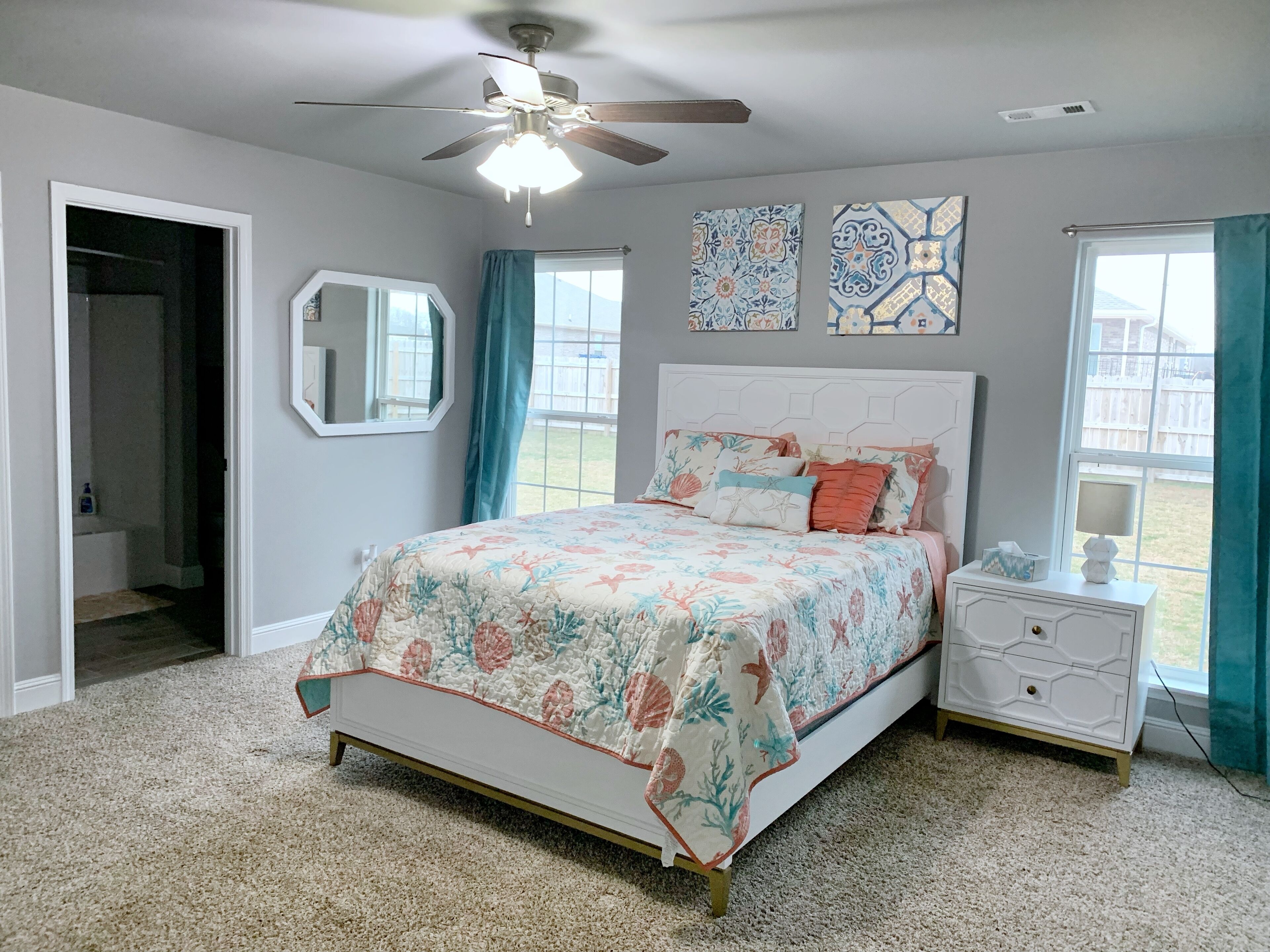 3 habitaciones, wifi, ropa de cama y acceso para silla de ruedas 