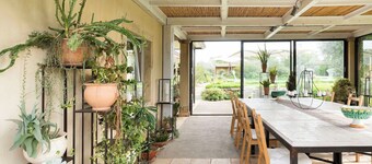 Converted farmhouse, nestled in nature, with pool