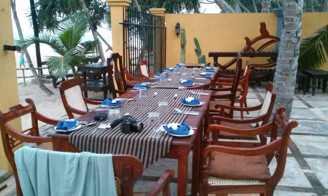 Udendørs spisemuligheder