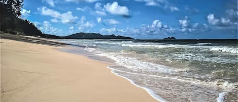 Beach nearby, beach towels