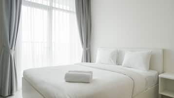 Kamar | 1 kamar tidur, Wi-Fi gratis, dan seprai linen