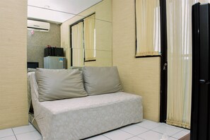 Living area - Best Deal And Comfy 2Br At Kebagusan City Apartment (Jakarta)
