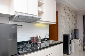 Room | Dapur peribadi | Peti sejuk, dapur, alat memasak/pinggan mangkuk/perkakas dapur