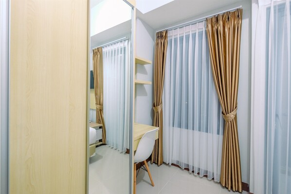 1 habitación y ropa de cama