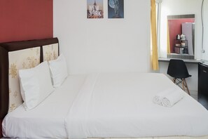 1 habitación y ropa de cama 