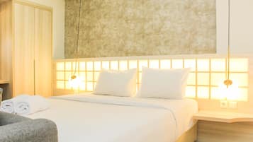 Kamar | 1 kamar tidur dan seprai linen