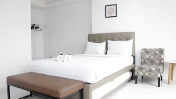 Kamar | 1 kamar tidur, Wi-Fi gratis, dan seprai linen