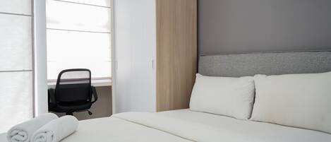 Quarto | Wi-Fi de cortesia, roupa de cama