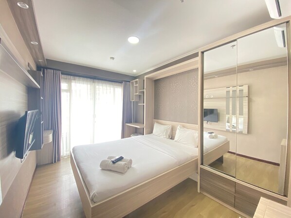 客房 | 1 間臥室、免費無線上網、床單