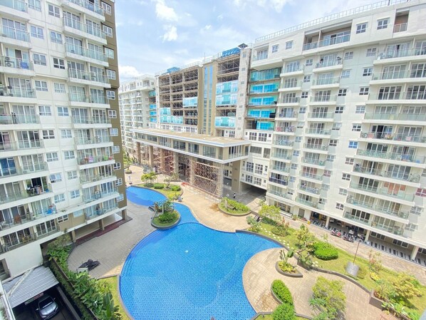 Utsikt fra overnattingsstedet