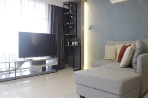 Living room - Modern & Cozy 2Br Apartment At Tamansari Tera Residence (Bandung)