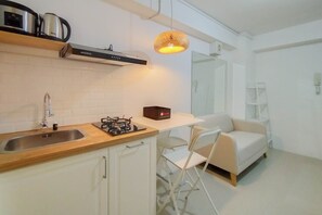 Interior - Cozy Living And Simply 2Br At Bassura City Apartment (Jakarta)