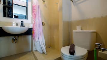 Room | Bathroom | Shower, free toiletries, towels