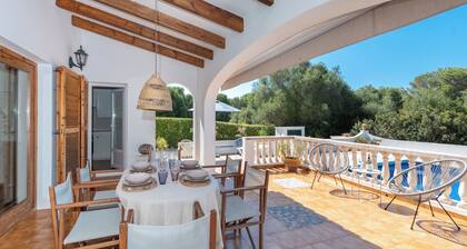 Exclusive villa in binibeca with private pool