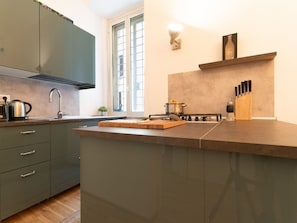 Living area - The Best Rent-Apartment near Porta Pia (Rome)