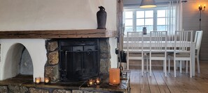 Apartment, 3 Bedrooms, Terrace | Fireplace - Øen Turistsenter Apartments (Hol)