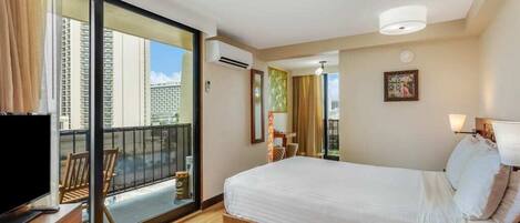 1 makuuhuone, silitysrauta/-lauta, Wi-Fi