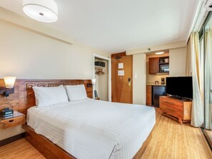 1 habitación, tabla de planchar con plancha y wifi 