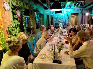 Dining - Mediterranean apartment of Guesthouse In de Aap - Finca - Hartje Bergen (Bergen (NH))