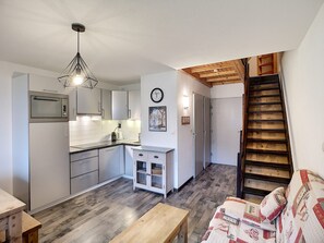 Interior - Cozy 4-room duplex 6 pers, ski-in ski-out, Les Bruyères (Les Belleville)