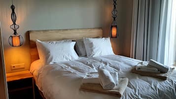 Grand-Apartment, 3 Schlafzimmer, 2 Bäder, Meerblick