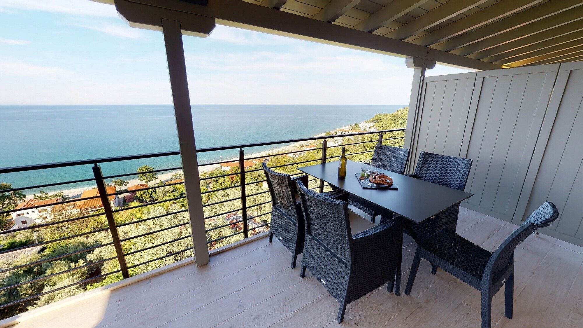 Apartamento sênior, sacada, no andar executivo | Terraço/pátio