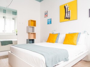 Deluxe-Apartment | 1 Schlafzimmer, Bügeleisen/Bügelbrett, kostenloses WLAN