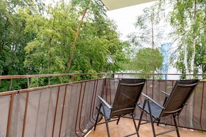 Apartment, 1 Schlafzimmer, Balkon, am Strand | Balkon