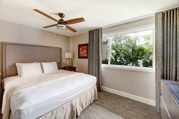 1 bedroom, iron/ironing board, WiFi, bed sheets - Stunning Ocean View Condo | Pono Kai Resort | G106 (Kapa`a)