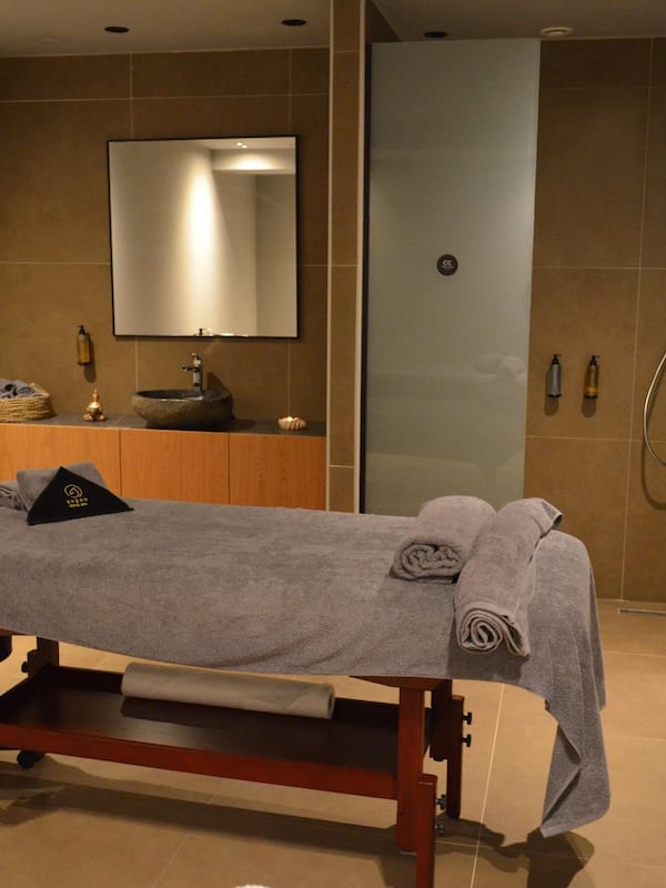 Sauna, body treatments, deep-tissue massages, body scrubs, facials
