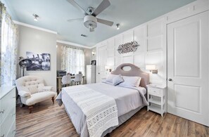 3 slaapkamers, een bureau, een strijkplank/strijkijzer, wifi