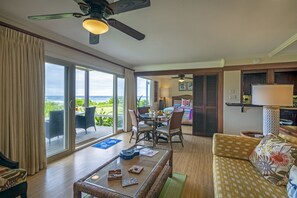 2 makuuhuonetta, silitysrauta/-lauta, ilmainen Wi-Fi, vuodevaatteet