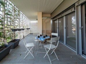 Deluxe-Apartment | Terrasse/Patio