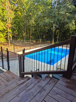 Piscine chauffée