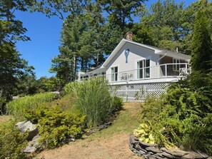 Exterior - Lucky Stone Retreat - Private Beach & Acadia View (Sullivan)
