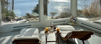 Lucky Stone Retreat - Private Beach & Acadia View