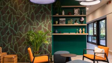 Sitzecke in der Lobby
