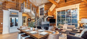 Cabin, 3 Bedrooms | Dining