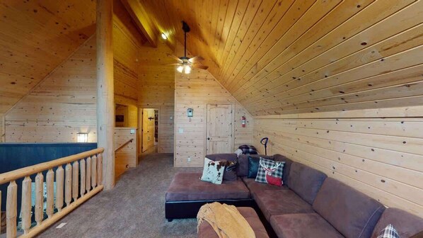 TV, fireplace, DVD player, offices