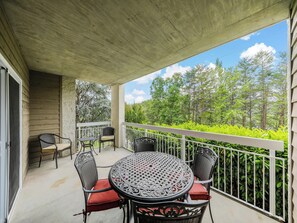 Condo (#614 - No Pets) | Outdoor dining - Whispering Pines II by Jackson Mountain Rentals (Pigeon Forge)