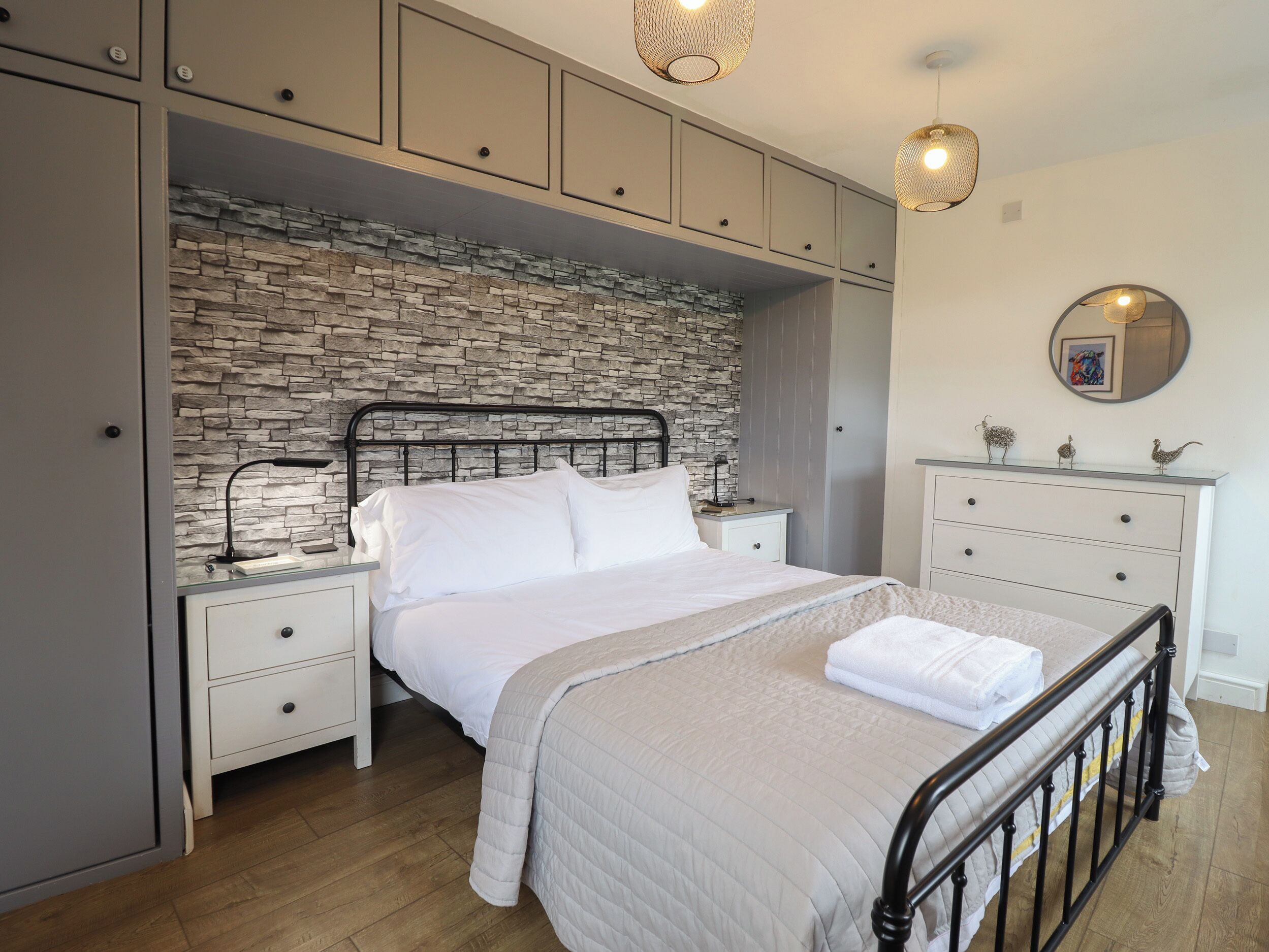 Ferienhaus | 2 Schlafzimmer, individuell dekoriert, individuell eingerichtet