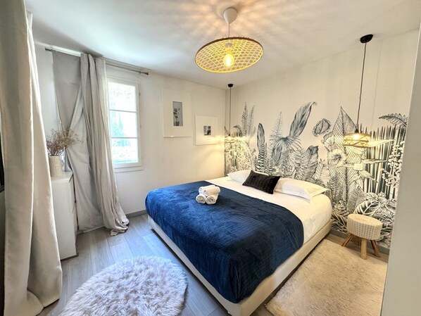 1 bedroom, iron/ironing board, free WiFi, bed sheets