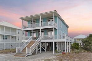 Exterior - Bulldog Beach House | 2 Gulf-View Balconies | 2 Pools, Tennis, Steps to Shore (Fort Morgan)