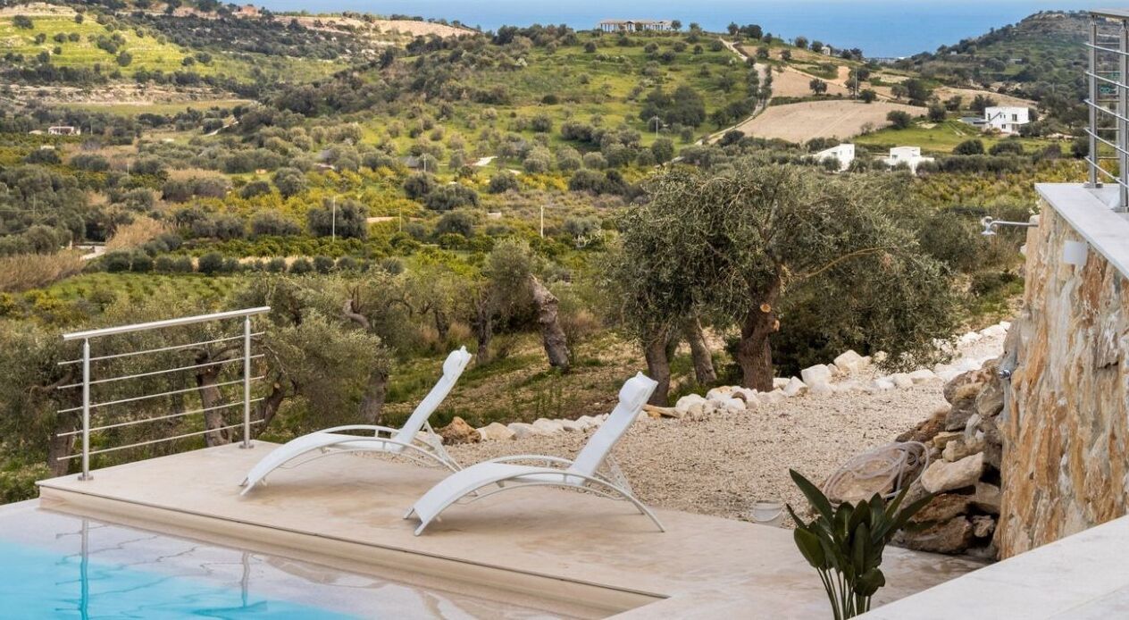 Una piscina riscaldata