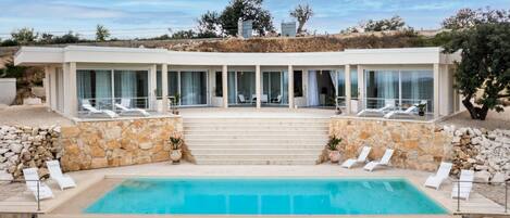 Una piscina climatizada