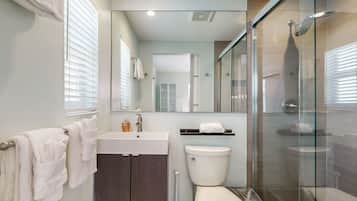 Hair dryer, towels