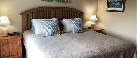1 bedroom, travel crib, free WiFi, bed sheets
